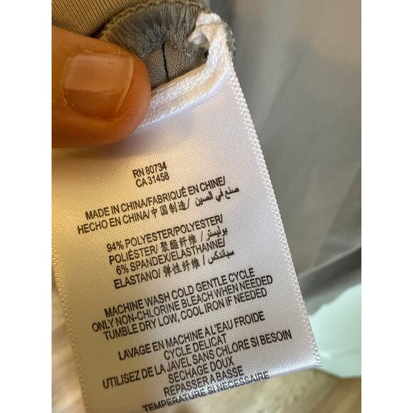 BCBG Max Azria Sleeveless Draped Neck Wrap-Style Dress - Picture 4 of 6